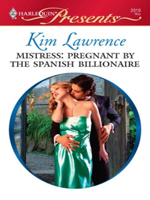 cover image of Mistress: Pregnant by the Spanish Billionaire